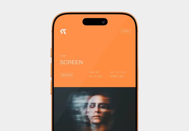 Apple iPhone 17 Pro Max Screen Mockup