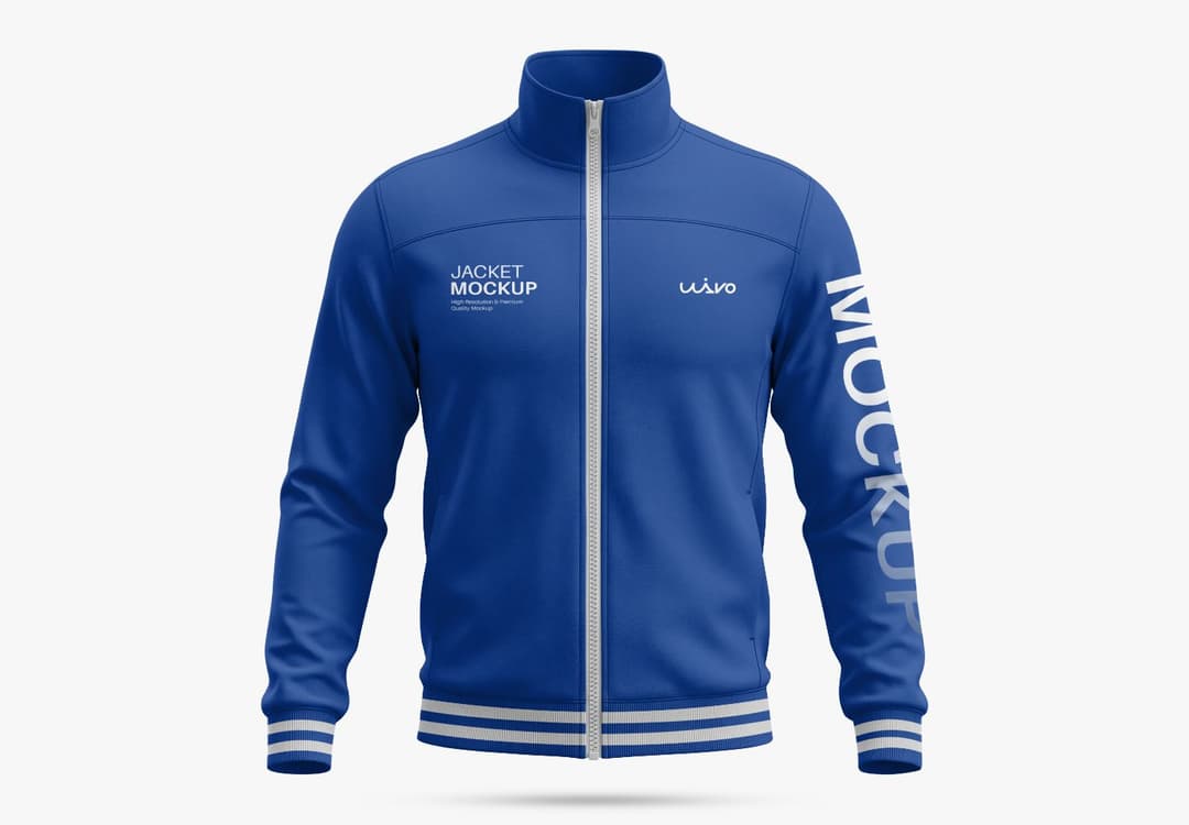 Jacket Mockup Front View