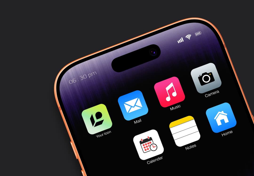iPhone App Icon Mockup | MockupHive