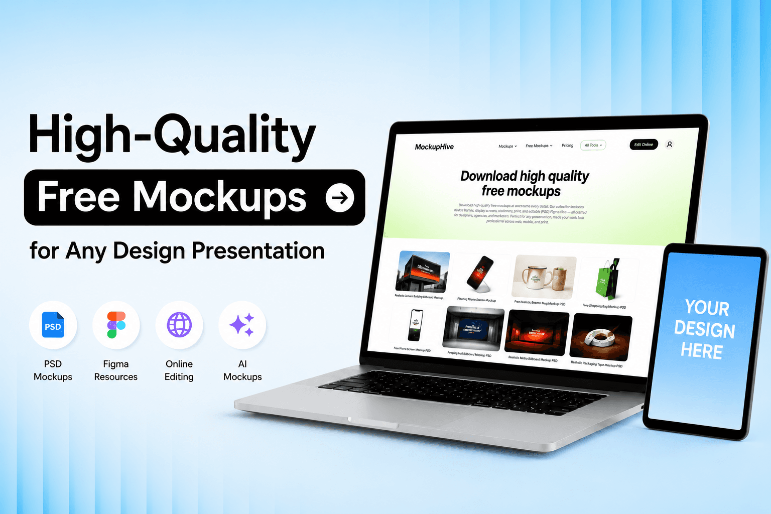 Where to Get High-Quality Free Mockups for Any Design Presentation