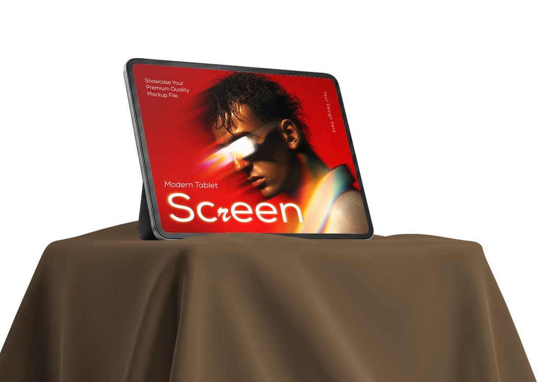 Tablet Mockup – Modern Screen Presentation