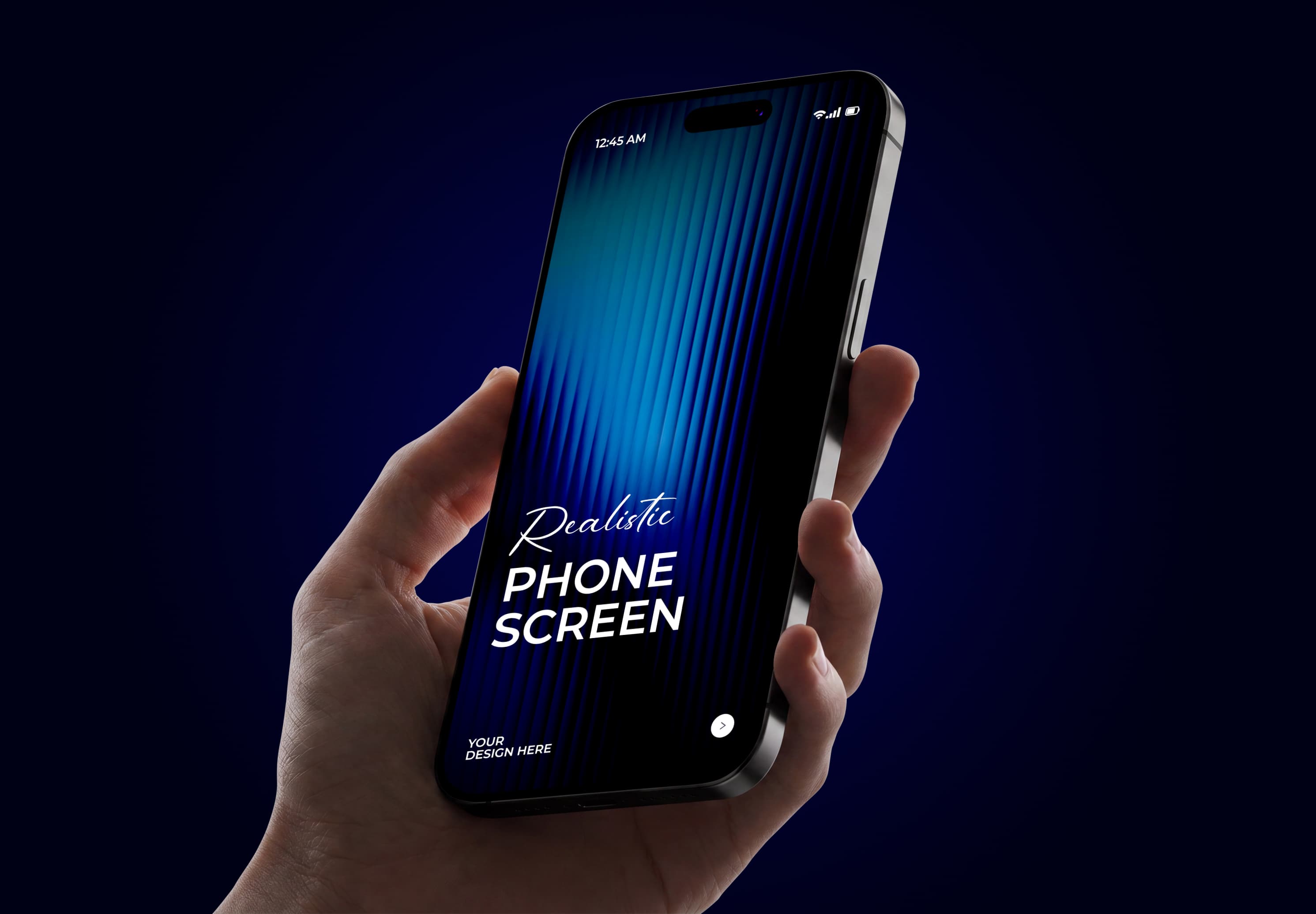 Premium Mobile Phone Screen Mockup | MockupHive