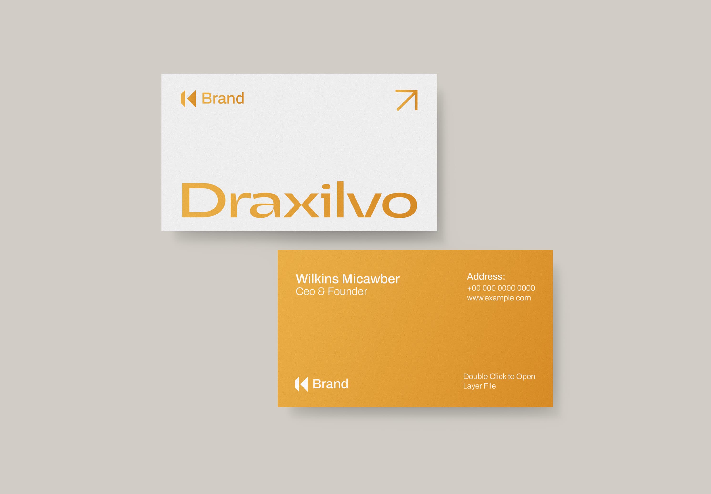 Business Card Mockup Set
