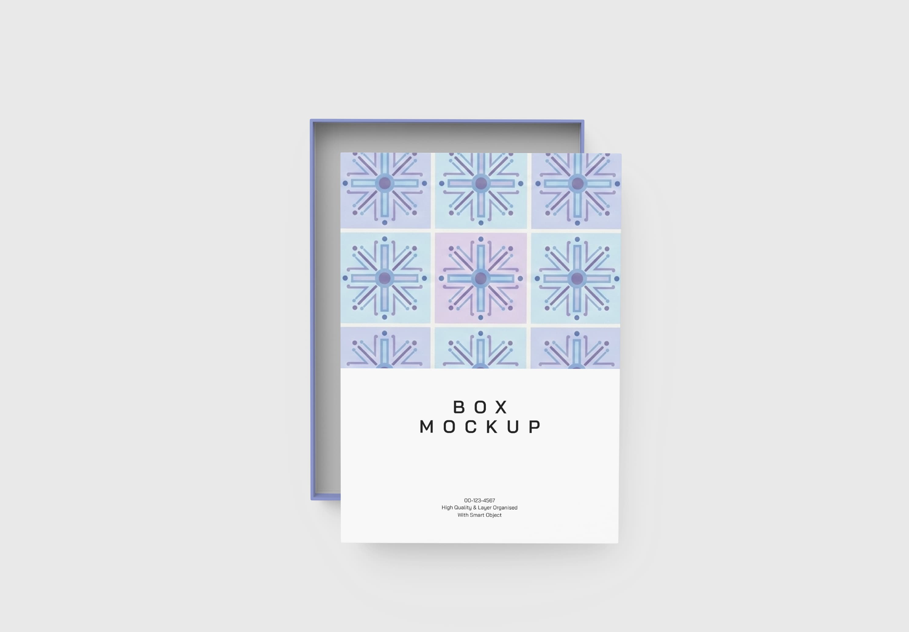 Cardboard Box Packaging Mockup