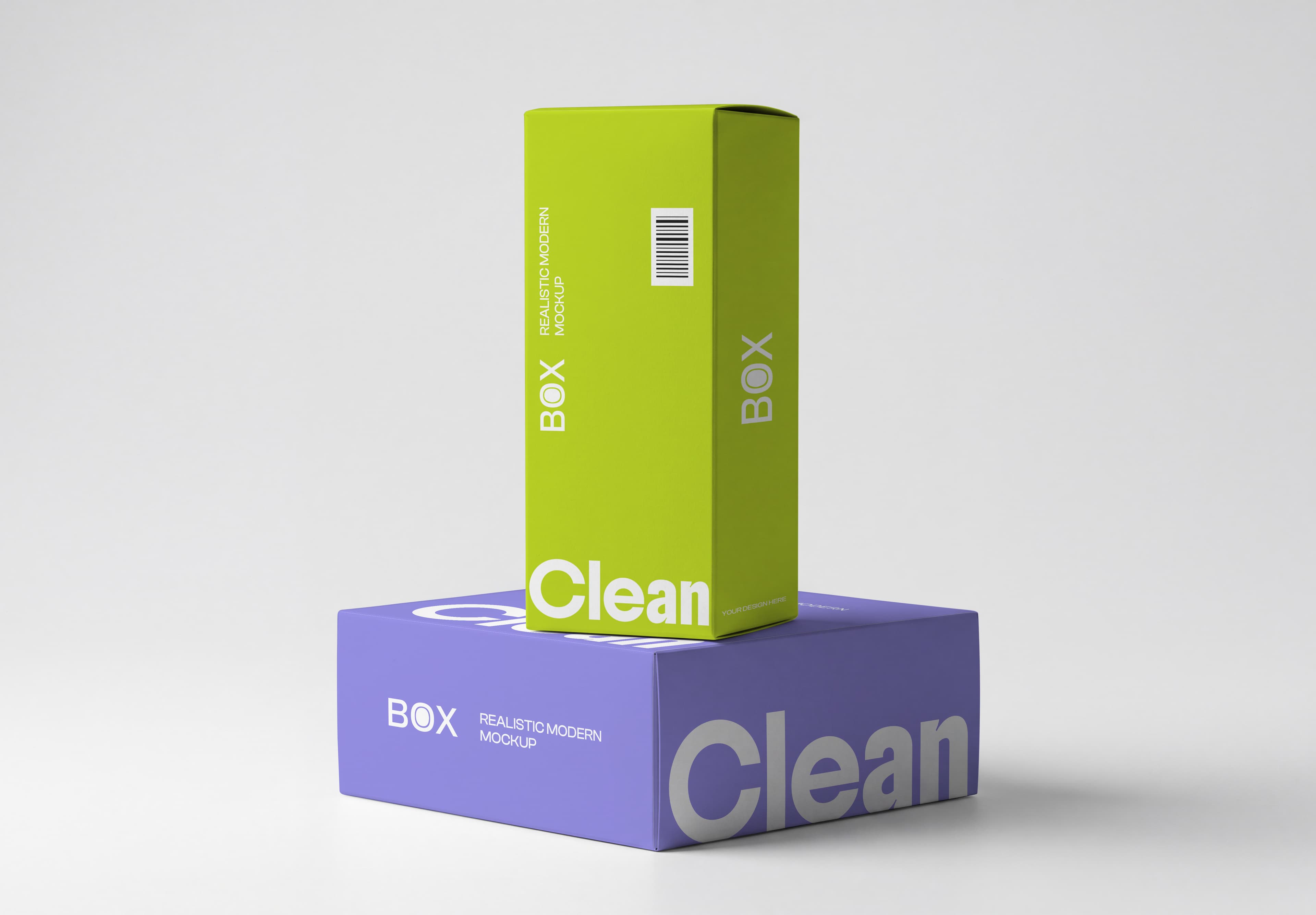 Premium Product Packaging Box Mockup