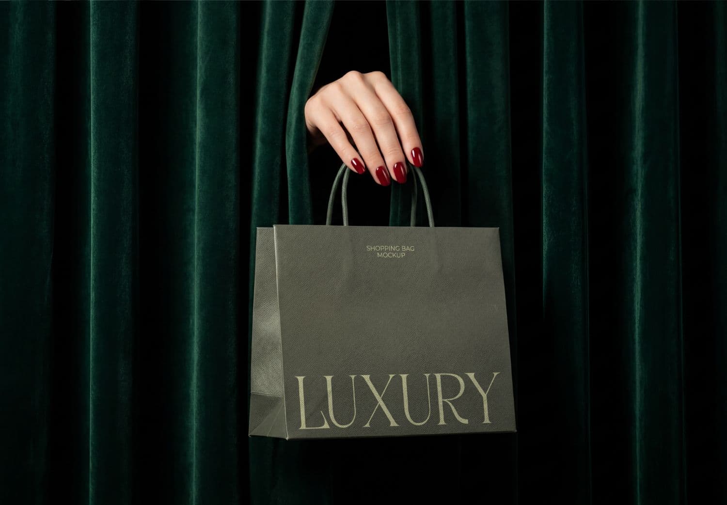 Luxury Shopping Bag Mockup