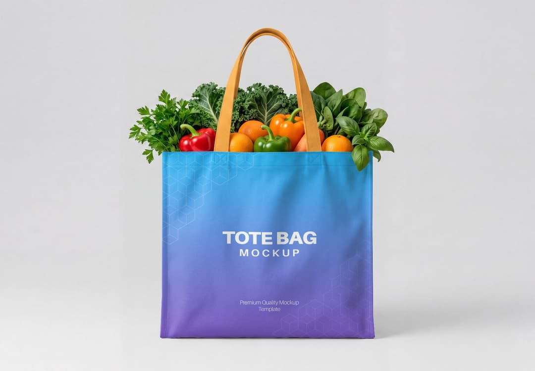 Free Editable Tote Bag Mockup | MockupHive