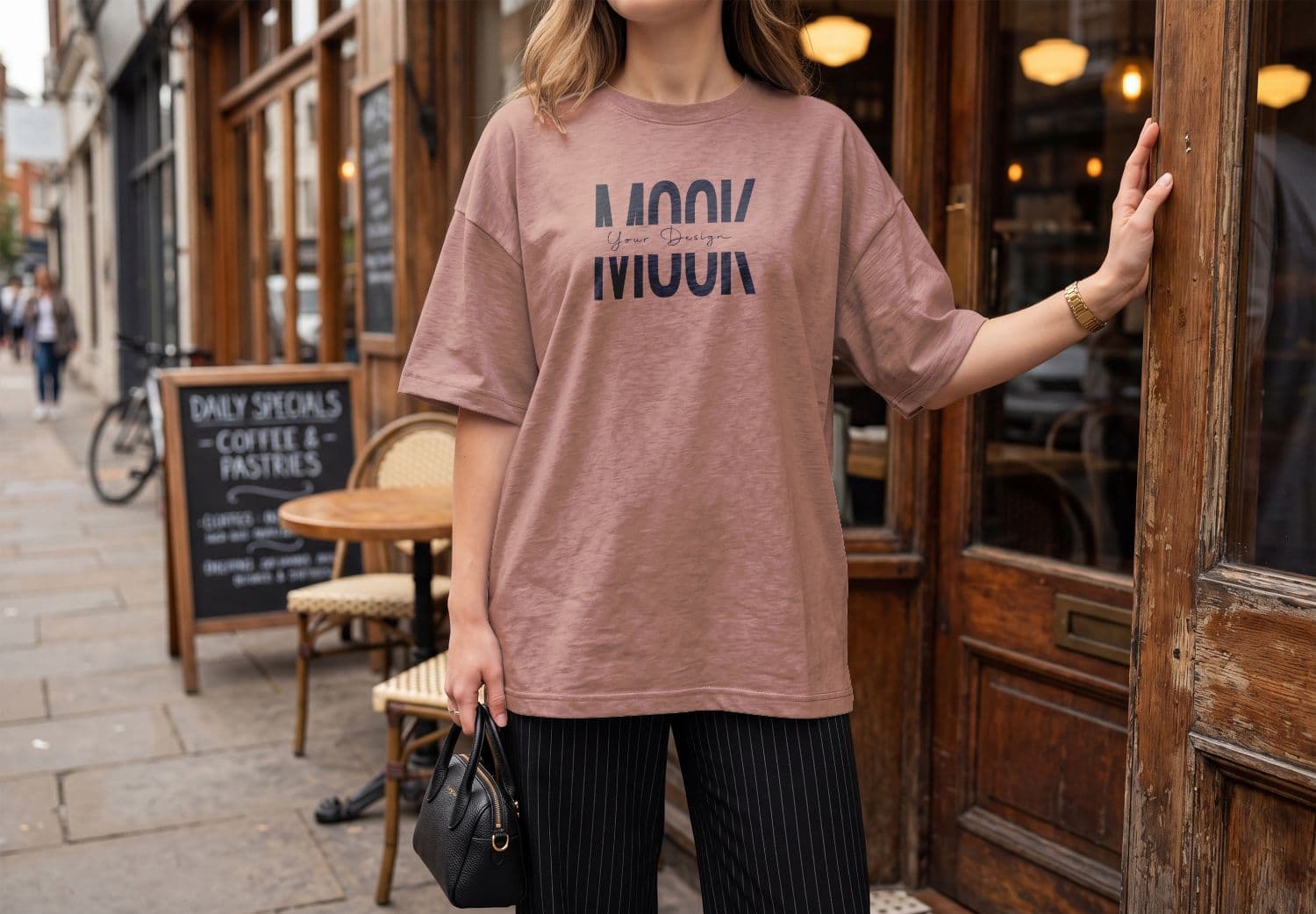 Oversized T-Shirt Mockup
